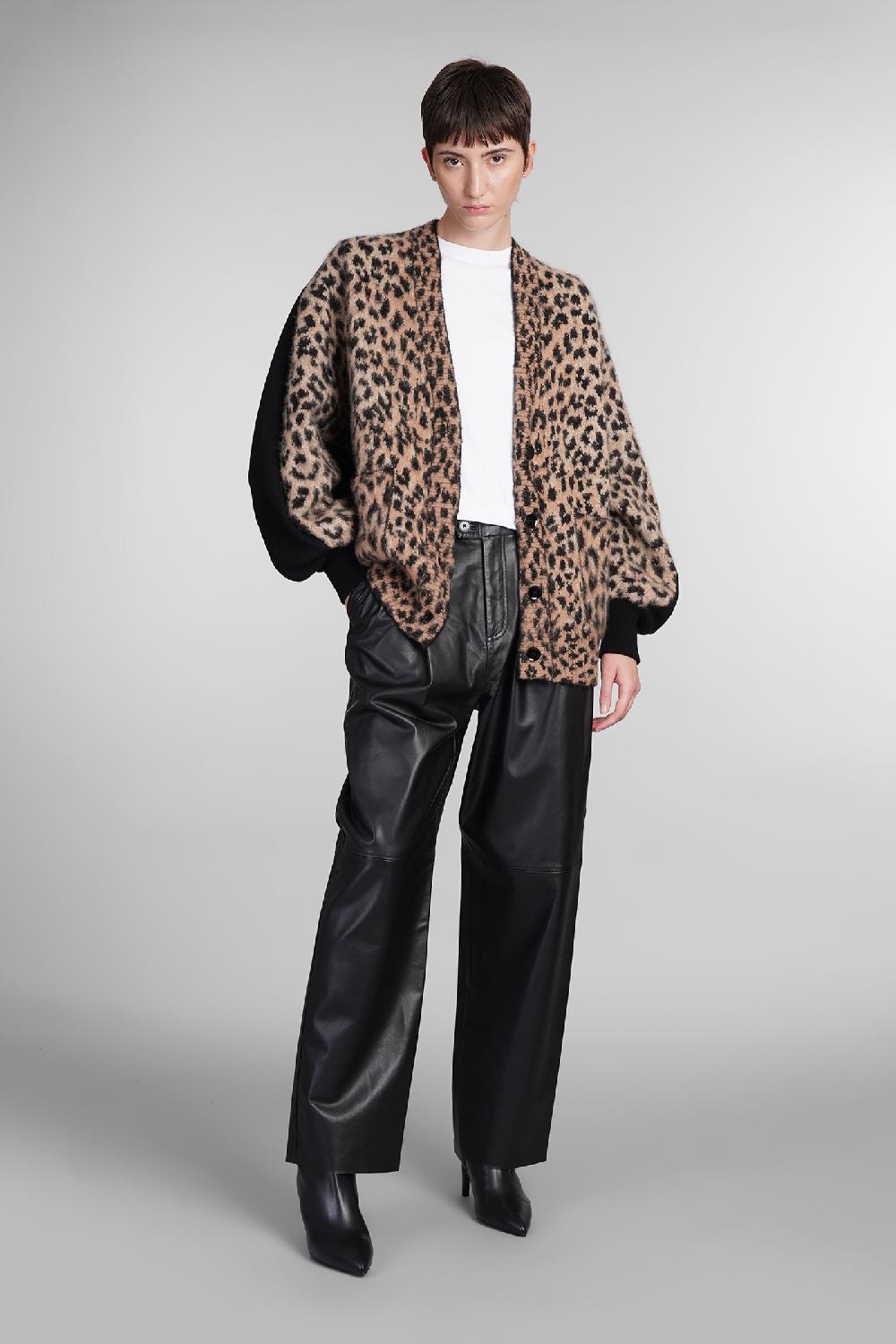 Deliberti Laneus Cardigan In Poliammide Animalier Cod. 409122 - Deliberti The Luxury Shopping