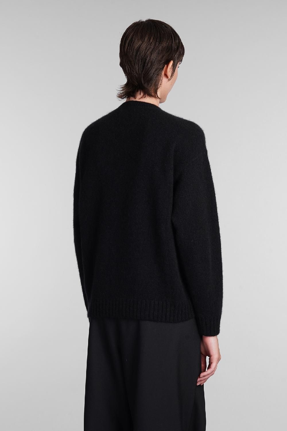 Deliberti Laneus Maglia In Cashmere Nera Cod. 407322 - Deliberti The Luxury Shopping