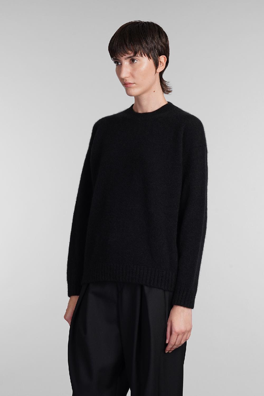 Deliberti Laneus Maglia In Cashmere Nera Cod. 407322 - Deliberti The Luxury Shopping