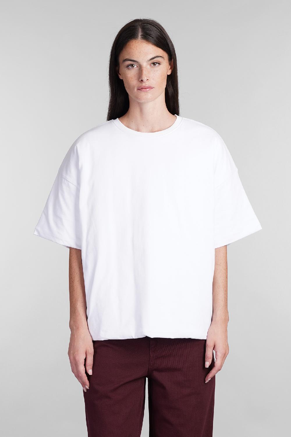 Deliberti Laneus T-shirt in cotone bianco cod. 404477 - Deliberti The Luxury Shopping