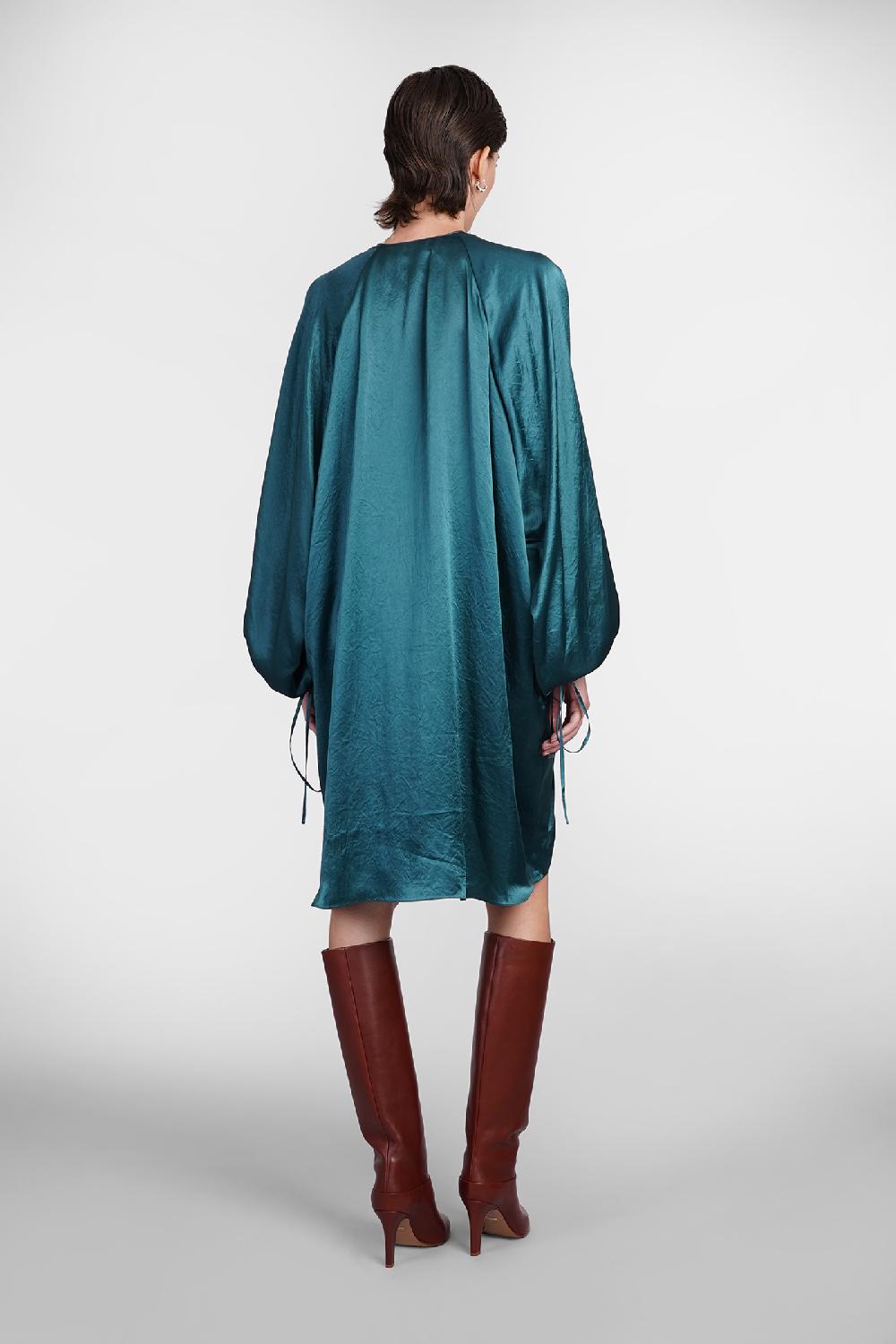 Deliberti Lanvin Abito In Acetato Verde Cod. 406102 - Deliberti The Luxury Shopping