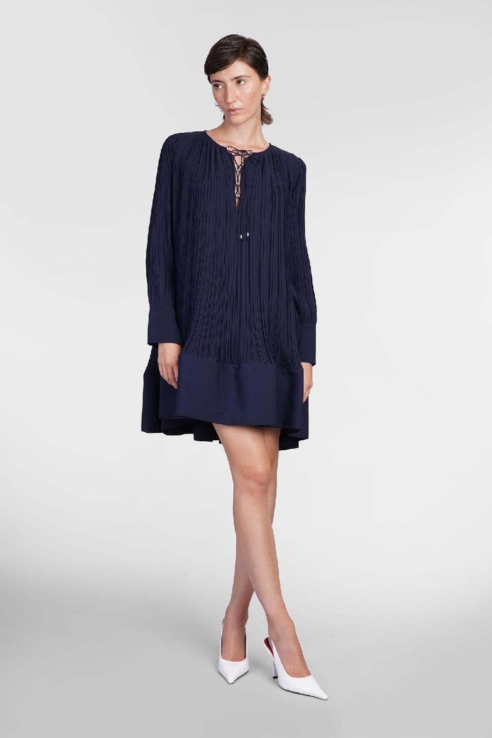 Deliberti Lanvin Abito In Poliestere Blu Cod. 406084 - Deliberti The Luxury Shopping