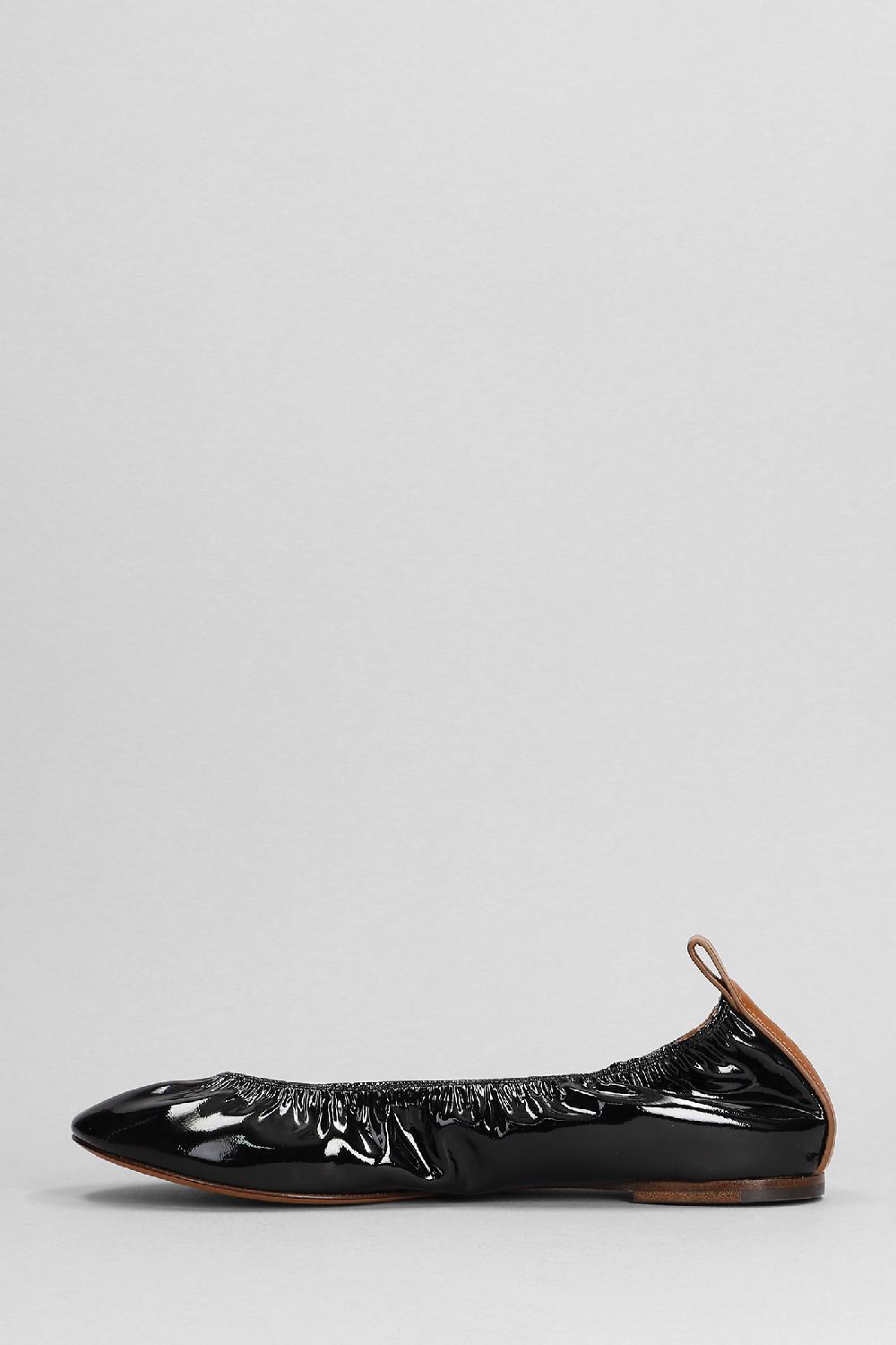 Deliberti Lanvin Ballerine Ballerina In Pelle Nera Cod. 392659 - Deliberti The Luxury Shopping