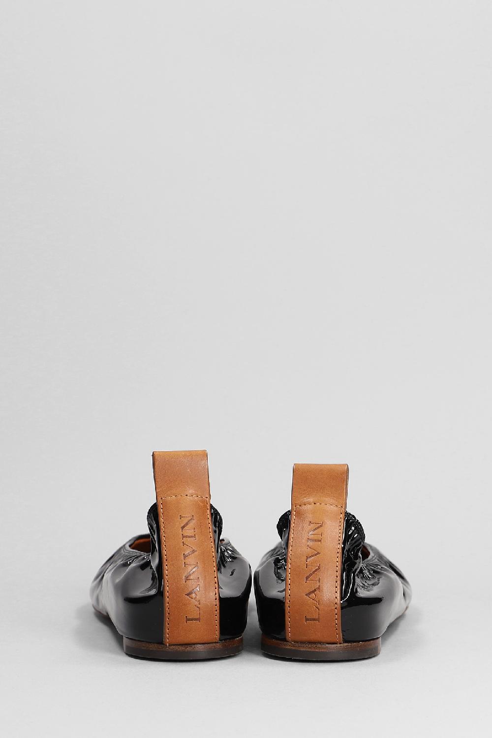 Deliberti Lanvin Ballerine Ballerina In Pelle Nera Cod. 392659 - Deliberti The Luxury Shopping