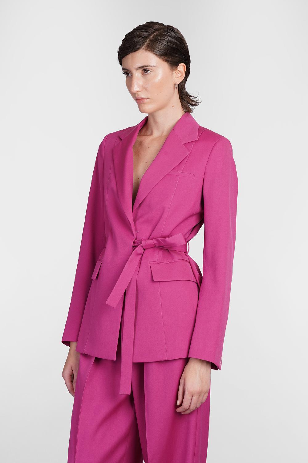 Deliberti Lanvin Blazer In Lana Fucsia Cod. 406085 - Deliberti The Luxury Shopping
