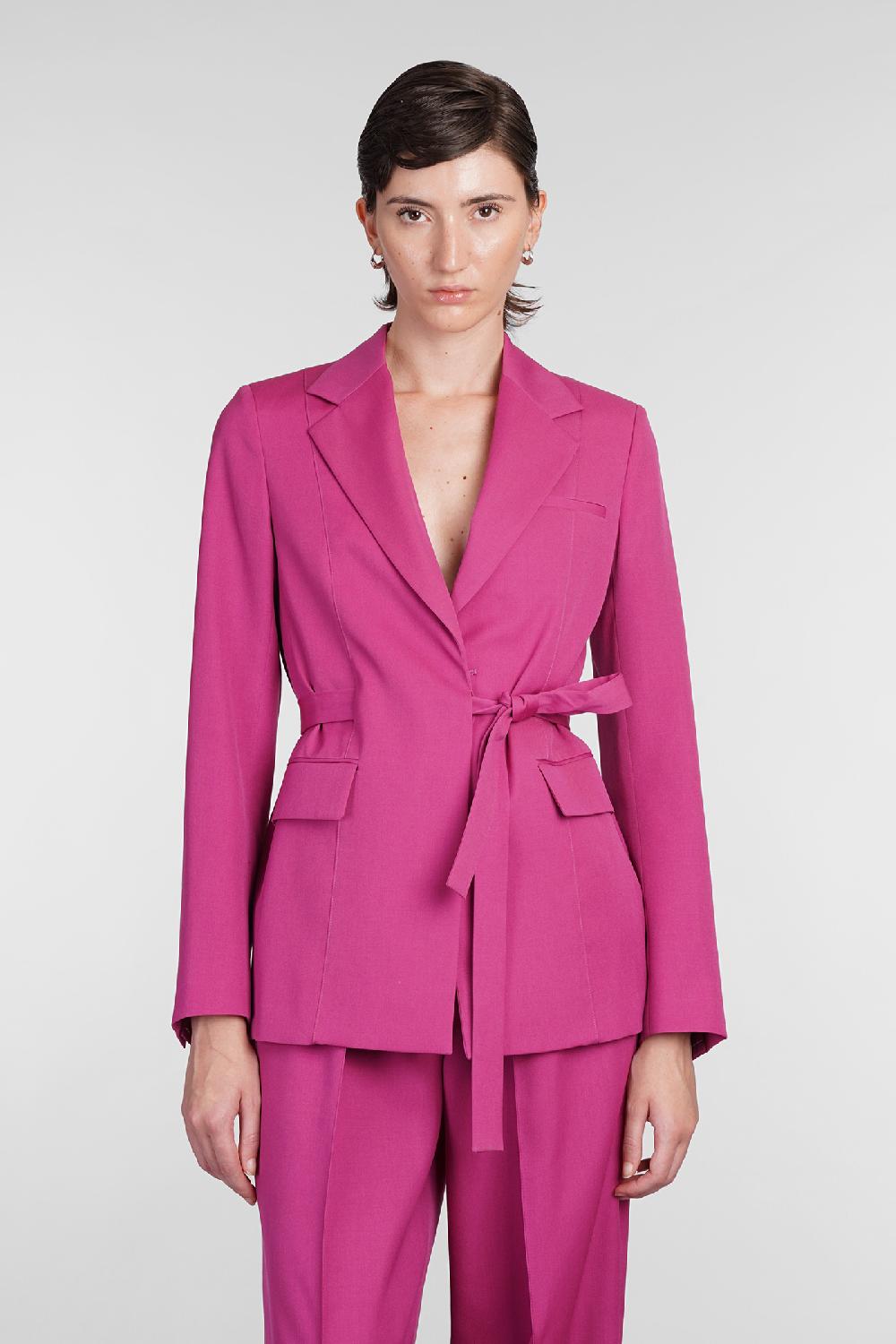 Deliberti Lanvin Blazer in lana fucsia cod. 406085 - Deliberti The Luxury Shopping