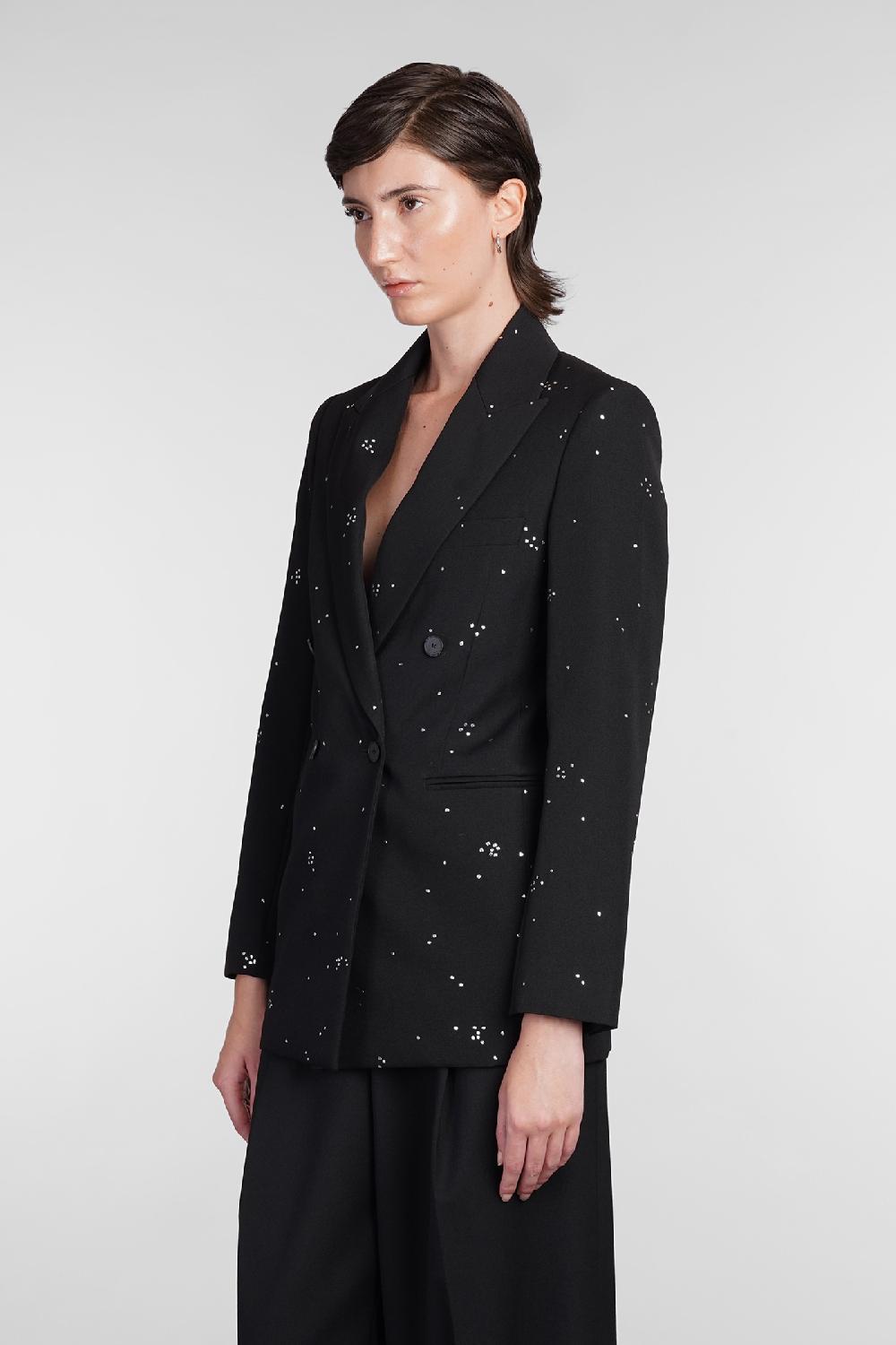 Deliberti Lanvin Blazer In Lana Nera Cod. 406086 - Deliberti The Luxury Shopping
