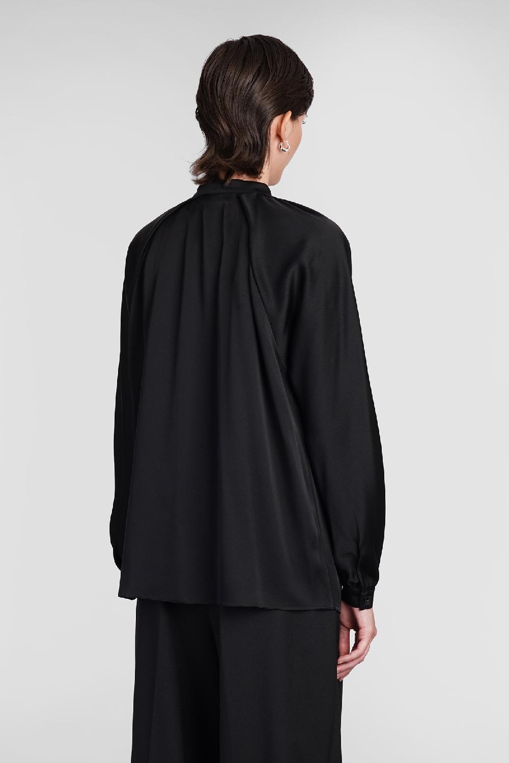 Deliberti Lanvin Blusa In Viscosa Nera Cod. 406104 - Deliberti The Luxury Shopping