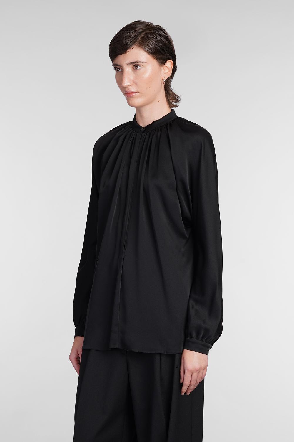Deliberti Lanvin Blusa In Viscosa Nera Cod. 406104 - Deliberti The Luxury Shopping