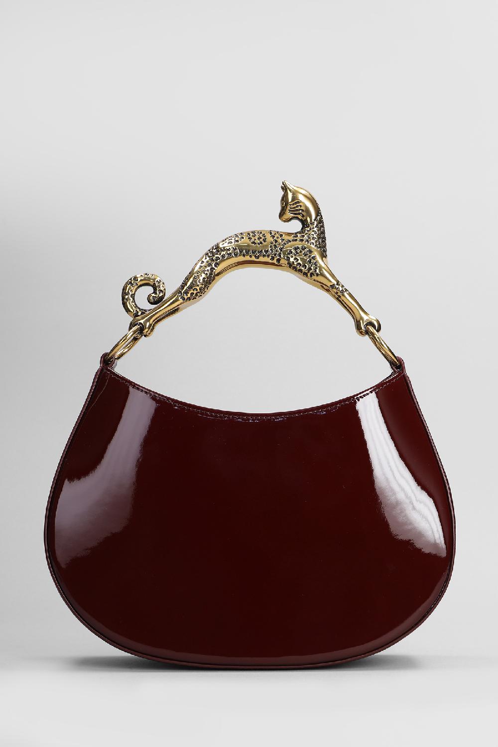 Deliberti Lanvin Borsa A Spalla Hobo In Pelle Bordeaux Cod. 406110 - Deliberti The Luxury Shopping