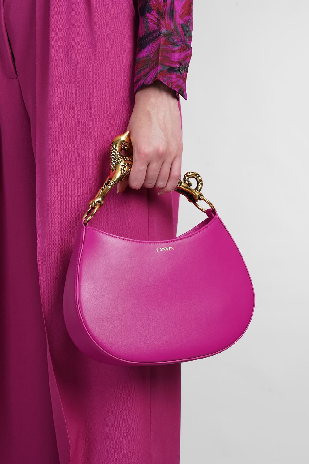 Deliberti Lanvin Borsa A Spalla In Pelle Fucsia Cod. 402797 - Deliberti The Luxury Shopping
