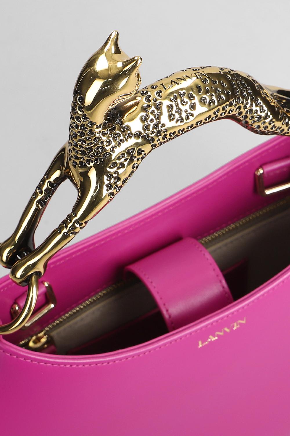 Deliberti Lanvin Borsa A Spalla In Pelle Fucsia Cod. 402797 - Deliberti The Luxury Shopping