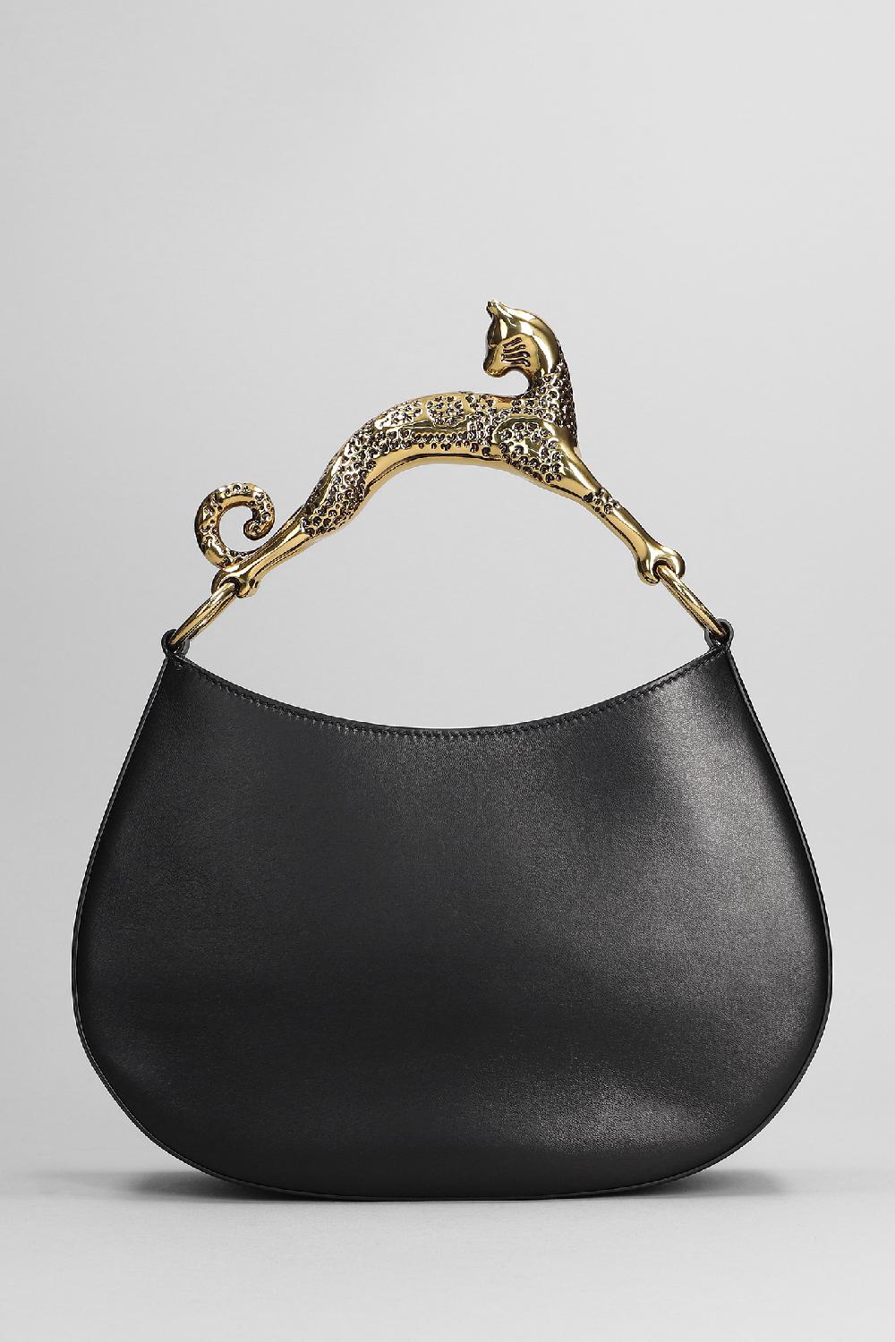 Deliberti Lanvin Borsa A Spalla In Pelle Nera Cod. 371062 - Deliberti The Luxury Shopping