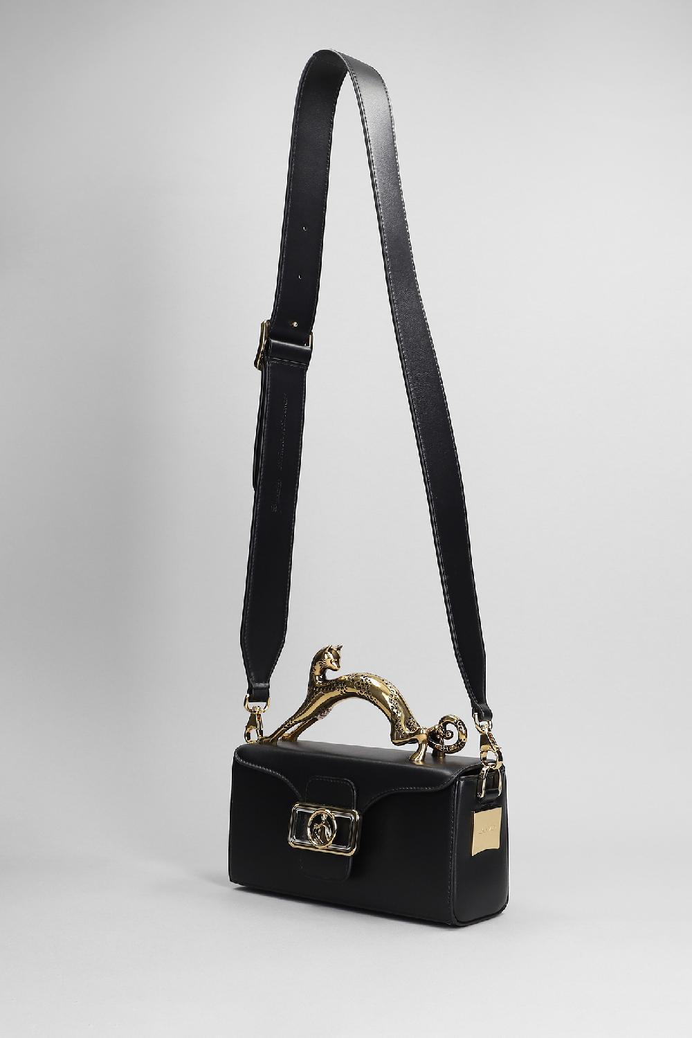 Deliberti Lanvin Borsa A Spalla In Pelle Nera Cod. 381383 - Deliberti The Luxury Shopping