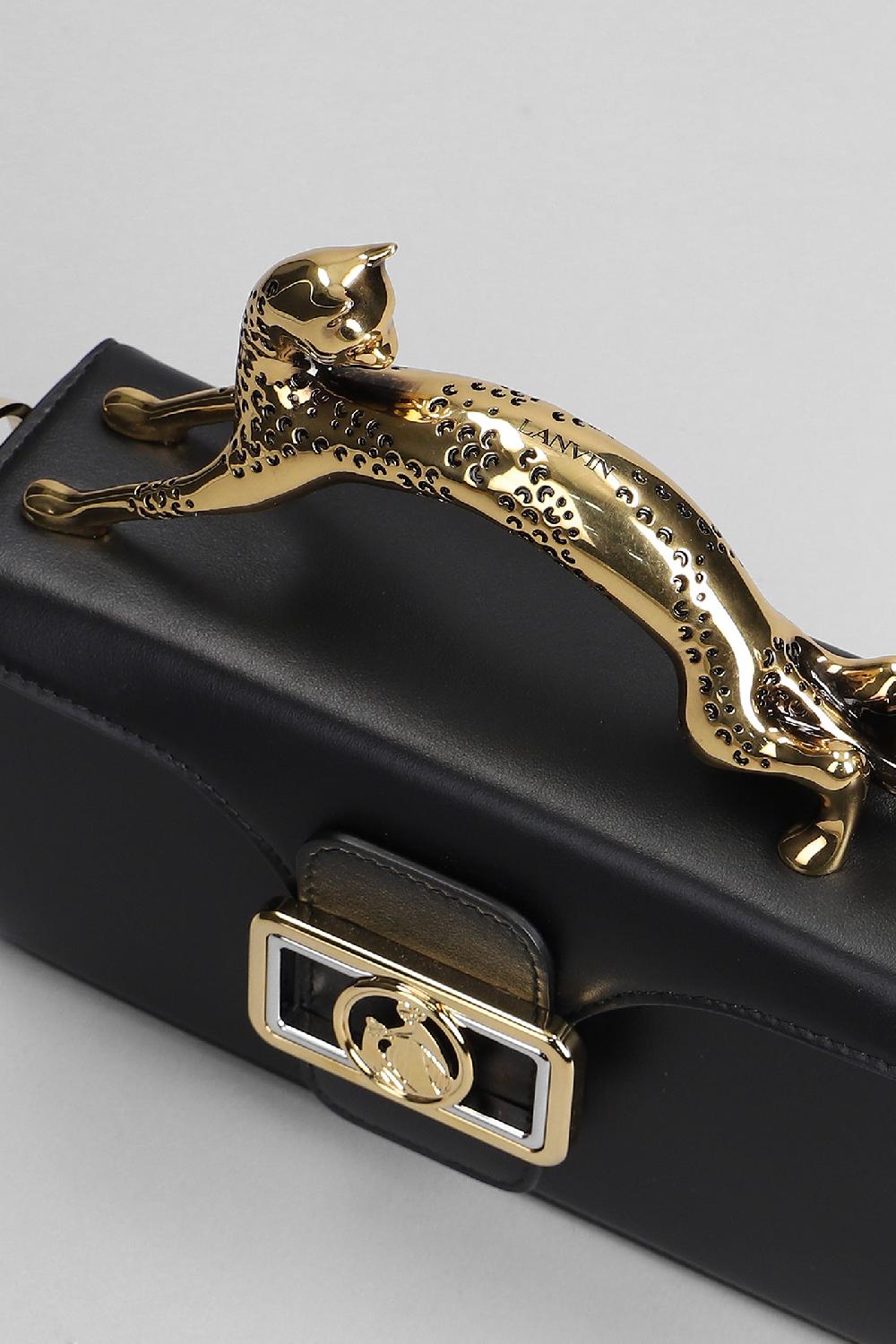 Deliberti Lanvin Borsa A Spalla In Pelle Nera Cod. 381383 - Deliberti The Luxury Shopping