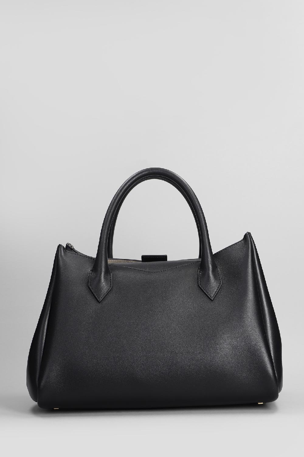 Deliberti Lanvin Borsa A Spalla L Octave In Pelle Nera Cod. 406080 - Deliberti The Luxury Shopping