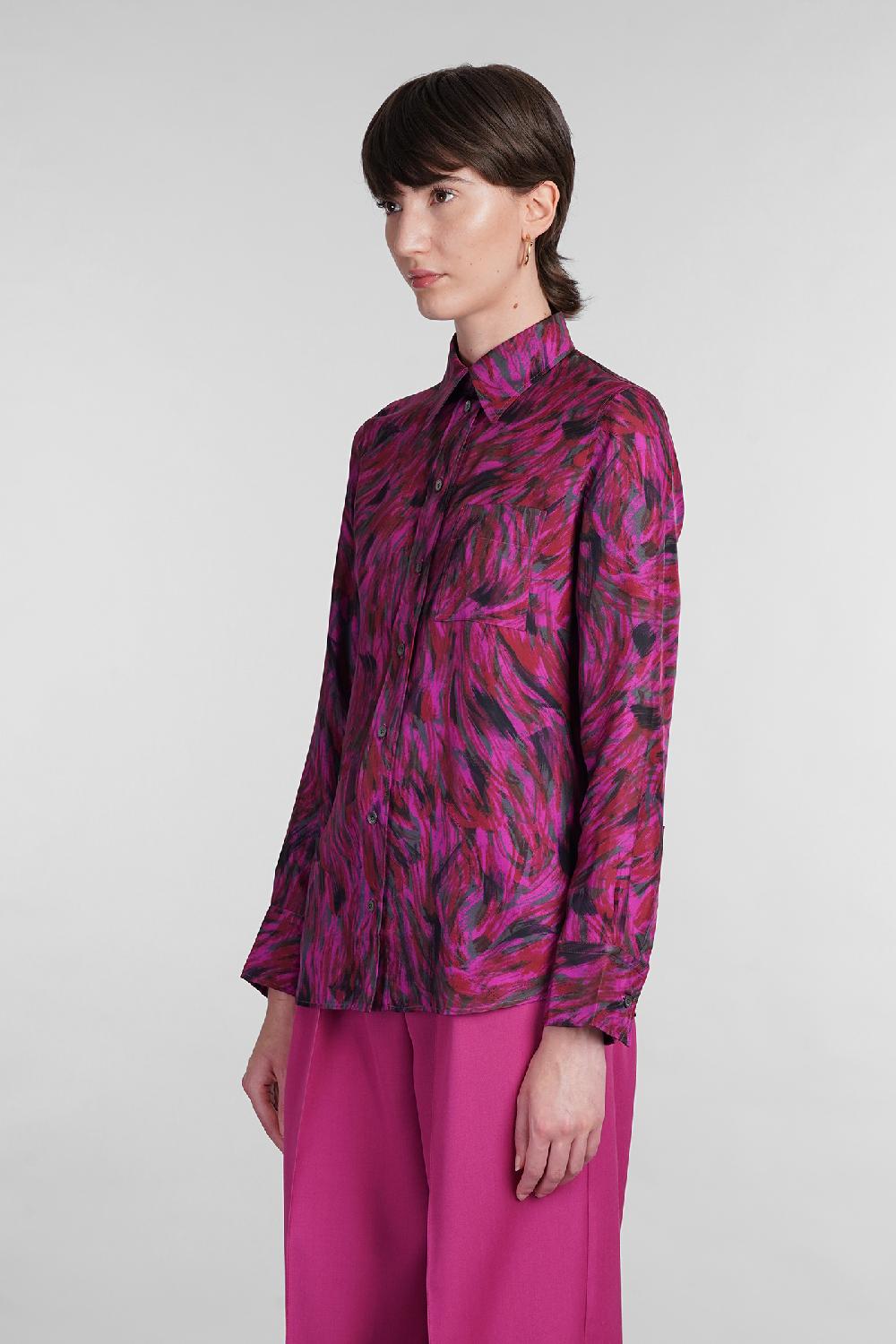 Deliberti Lanvin Camicia In Seta Fucsia Cod. 402795 - Deliberti The Luxury Shopping