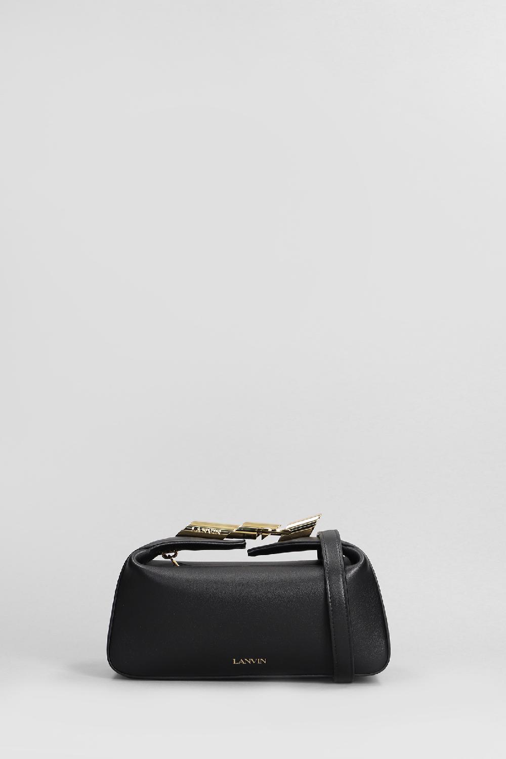 Deliberti Lanvin Pochette in pelle nera cod. 406109 - Deliberti The Luxury Shopping