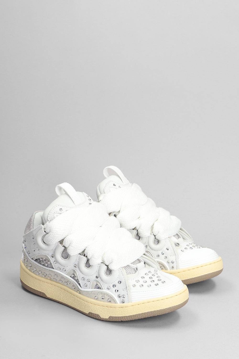 Deliberti Lanvin Sneakers Curb In Pelle Grigia Cod. 396959 - Deliberti The Luxury Shopping