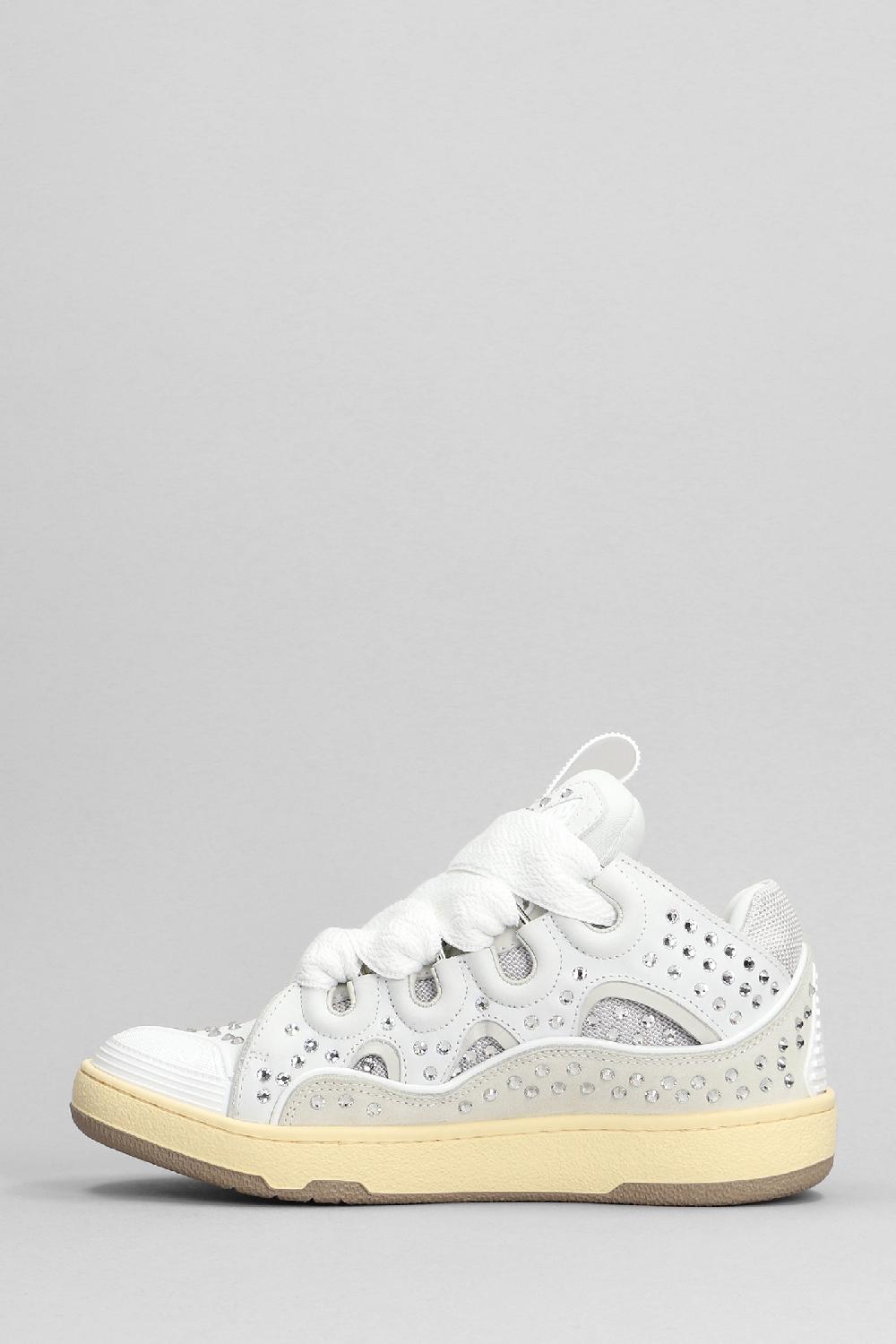 Deliberti Lanvin Sneakers Curb In Pelle Grigia Cod. 396959 - Deliberti The Luxury Shopping
