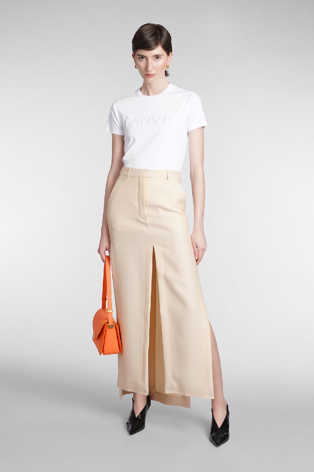 Deliberti Lanvin T-shirt In Cotone Bianco Cod. 366990 - Deliberti The Luxury Shopping