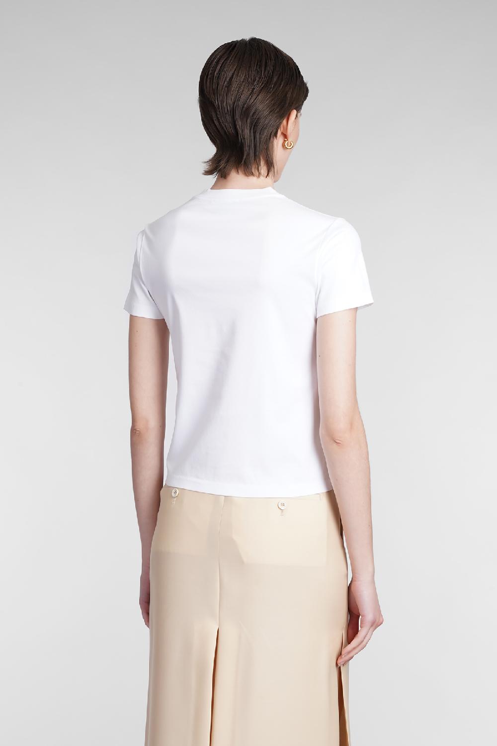 Deliberti Lanvin T-shirt In Cotone Bianco Cod. 366990 - Deliberti The Luxury Shopping