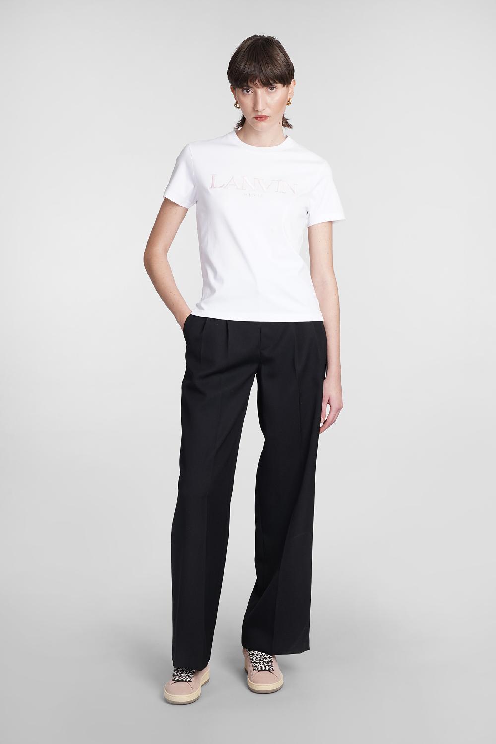Deliberti Lanvin T-shirt In Cotone Bianco Cod. 393256 - Deliberti The Luxury Shopping