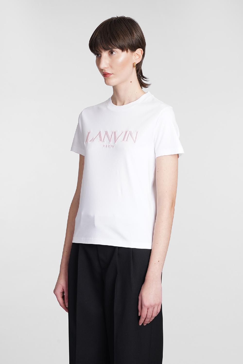 Deliberti Lanvin T-shirt In Cotone Bianco Cod. 393256 - Deliberti The Luxury Shopping