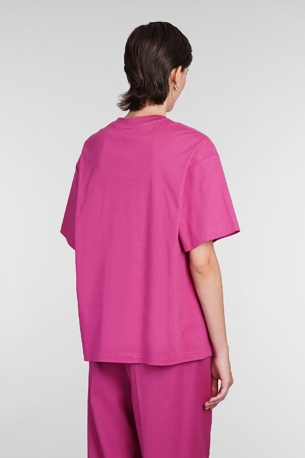 Deliberti Lanvin T-shirt In Cotone Fucsia Cod. 406089 - Deliberti The Luxury Shopping