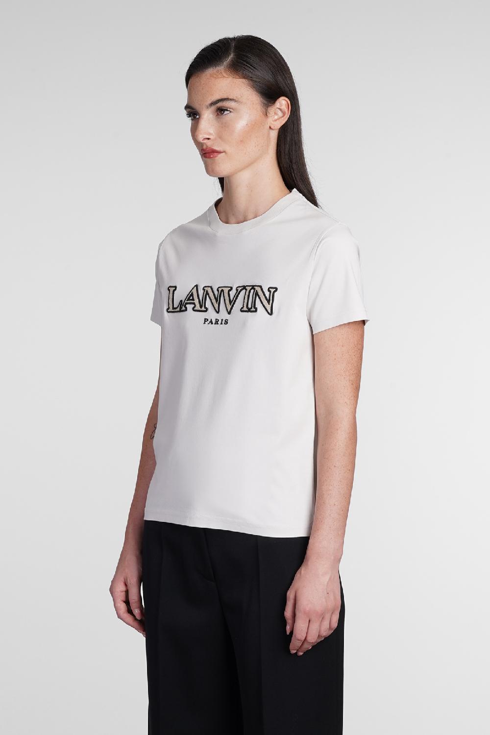 Deliberti Lanvin T-shirt In Cotone Grigio Cod. 380678 - Deliberti The Luxury Shopping