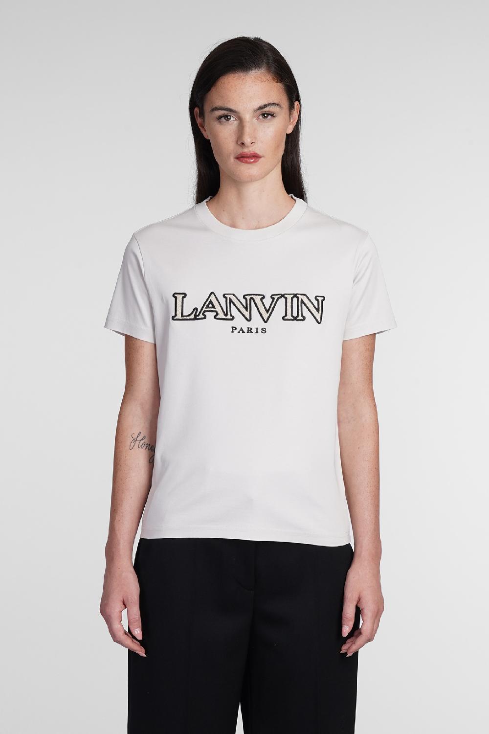 Deliberti Lanvin T-shirt in cotone grigio cod. 380678 - Deliberti The Luxury Shopping