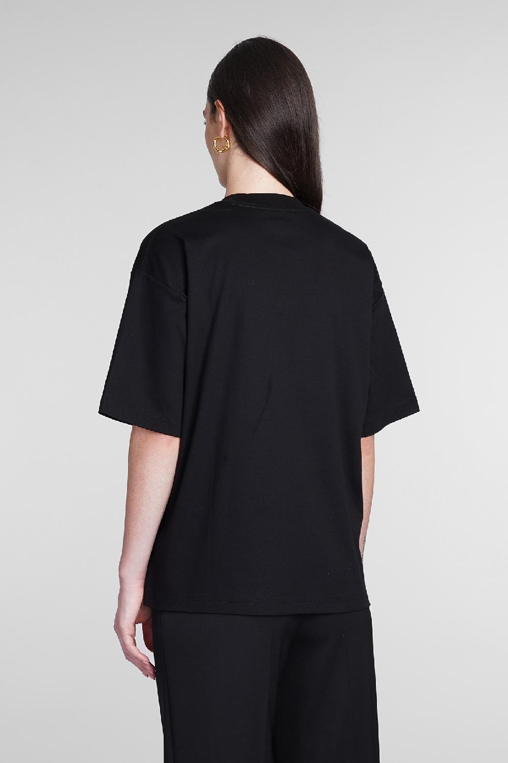 Deliberti Lanvin T-shirt In Cotone Nero Cod. 380677 - Deliberti The Luxury Shopping