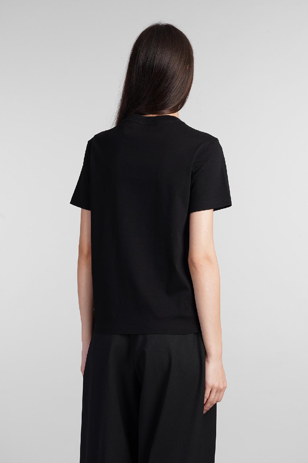 Deliberti Lanvin T-shirt In Cotone Nero Cod. 393257 - Deliberti The Luxury Shopping