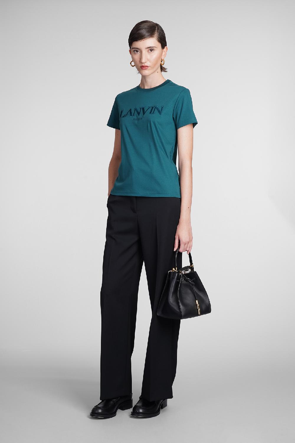 Deliberti Lanvin T-shirt In Cotone Verde Cod. 387642 - Deliberti The Luxury Shopping