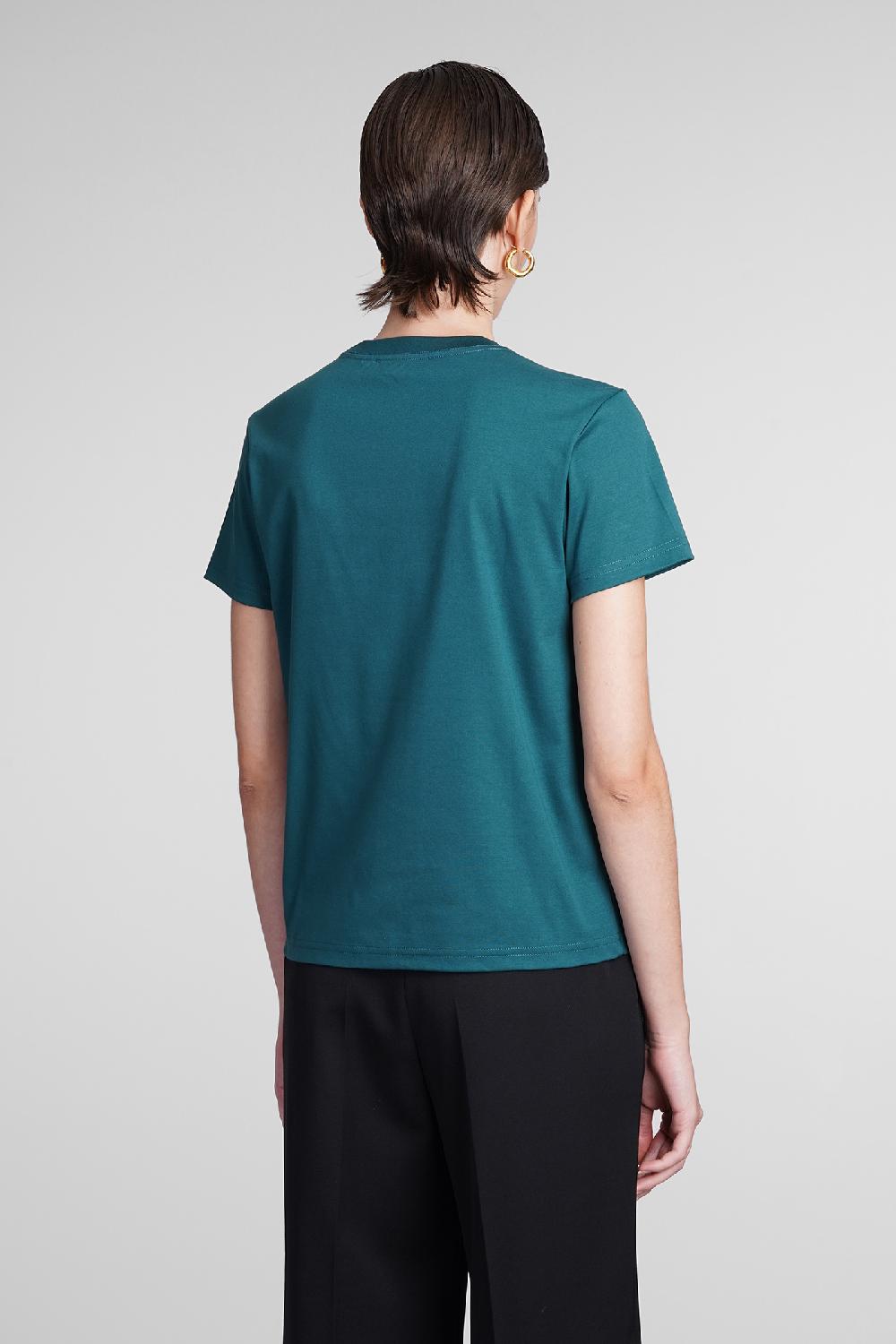 Deliberti Lanvin T-shirt In Cotone Verde Cod. 387642 - Deliberti The Luxury Shopping