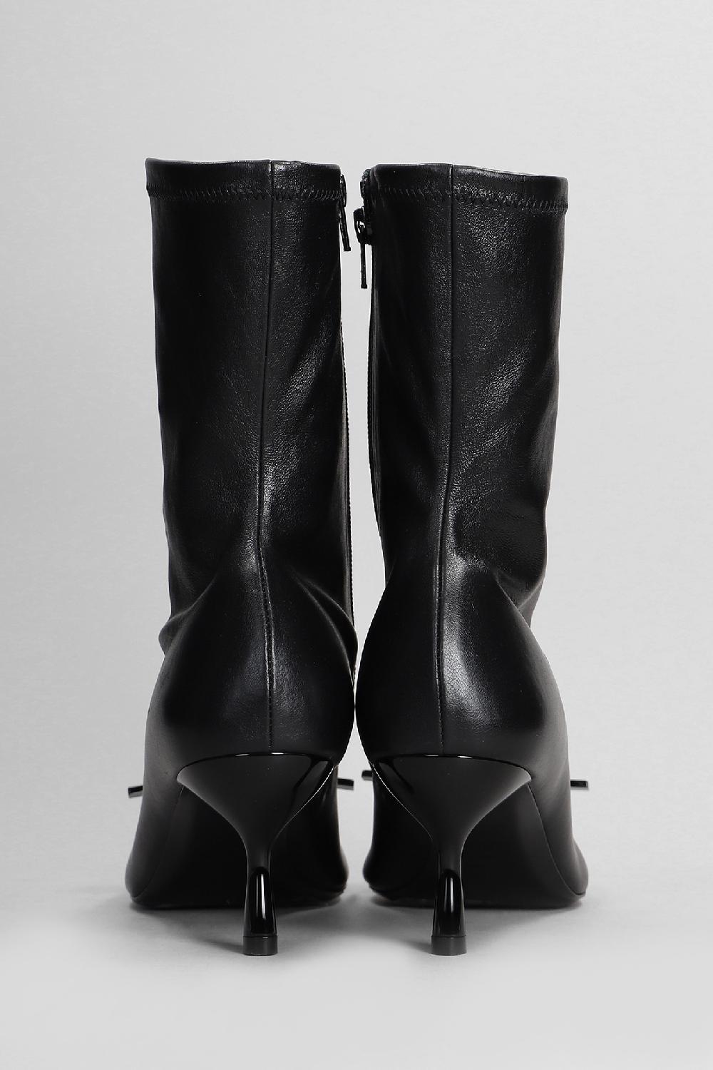 Deliberti Lanvin Tronchetti Tacco Alto In Pelle Nera Cod. 402804 - Deliberti The Luxury Shopping