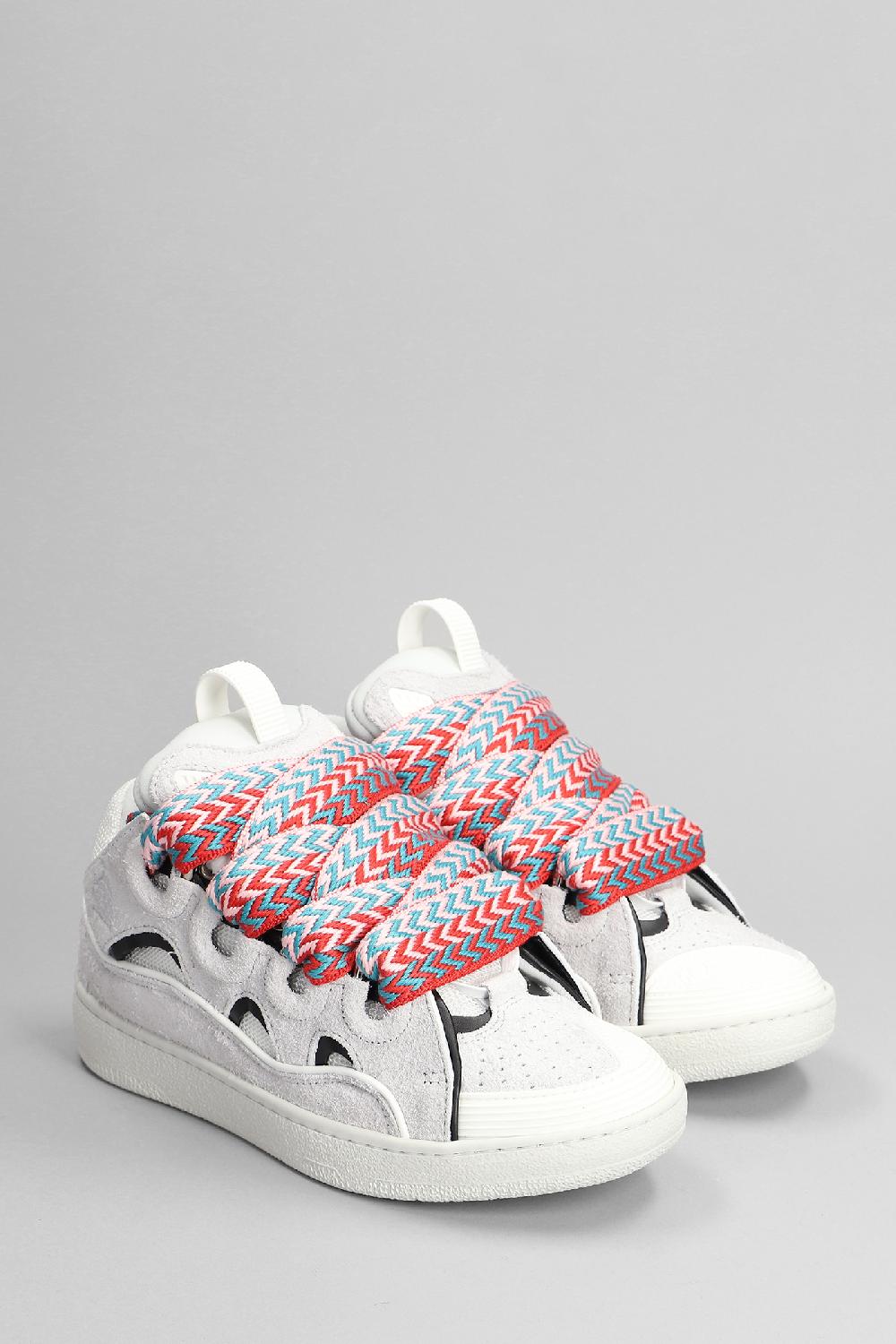 Deliberti Lanvin X Deliberti Sneakers Curb In Pelle Bianca Cod. 386753 - Deliberti The Luxury Shopping