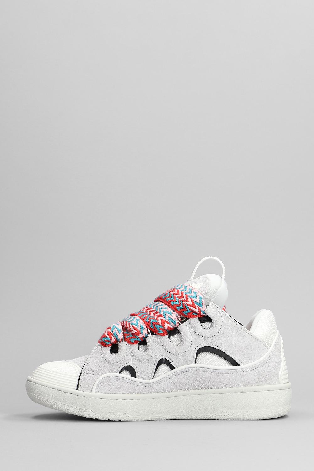 Deliberti Lanvin X Deliberti Sneakers Curb In Pelle Bianca Cod. 386753 - Deliberti The Luxury Shopping