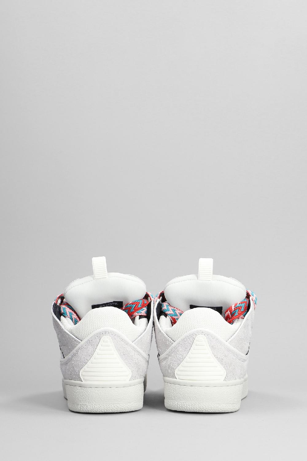 Deliberti Lanvin X Deliberti Sneakers Curb In Pelle Bianca Cod. 386753 - Deliberti The Luxury Shopping