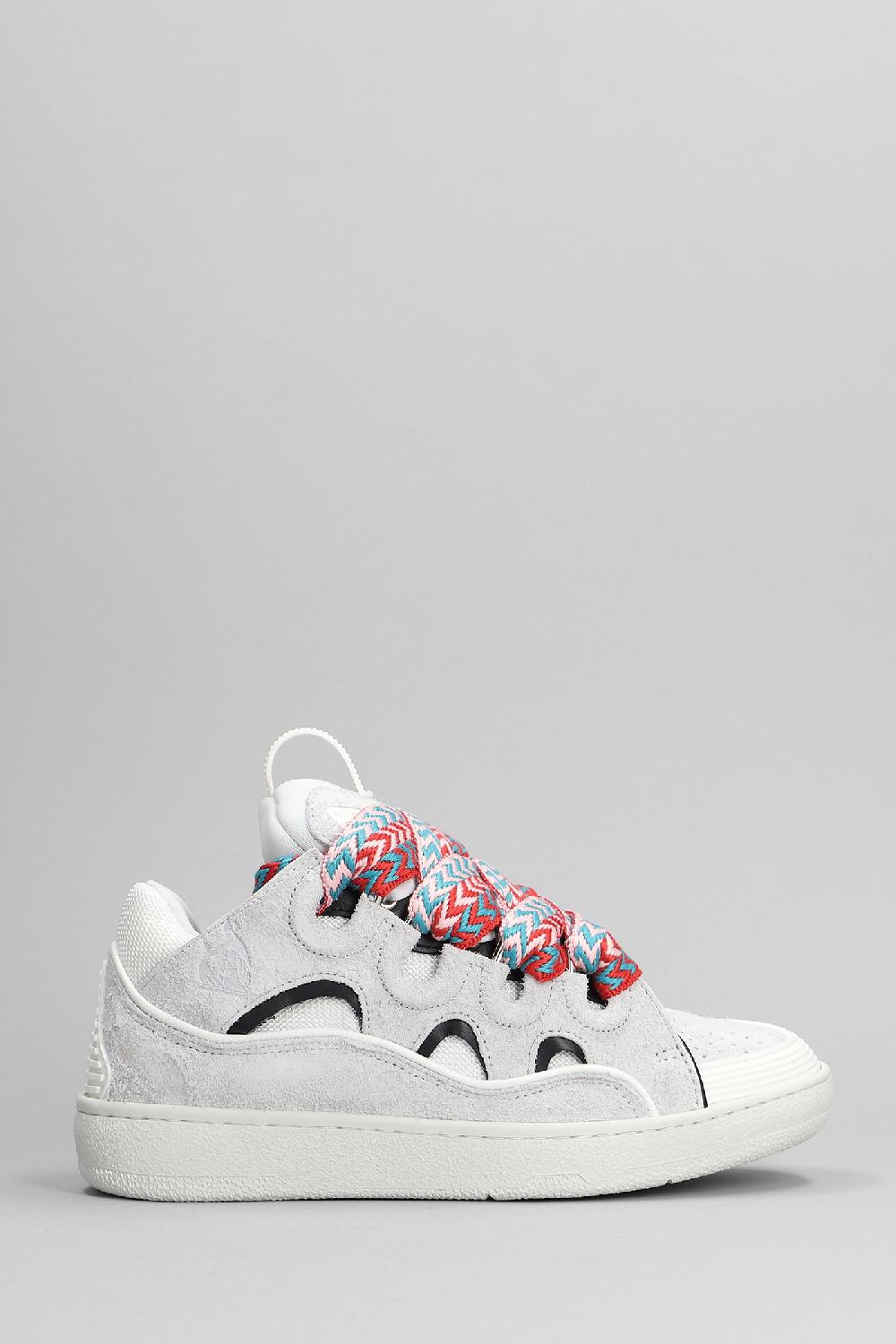 Deliberti Lanvin x Deliberti Sneakers curb in pelle bianca cod. 386753 - Deliberti The Luxury Shopping