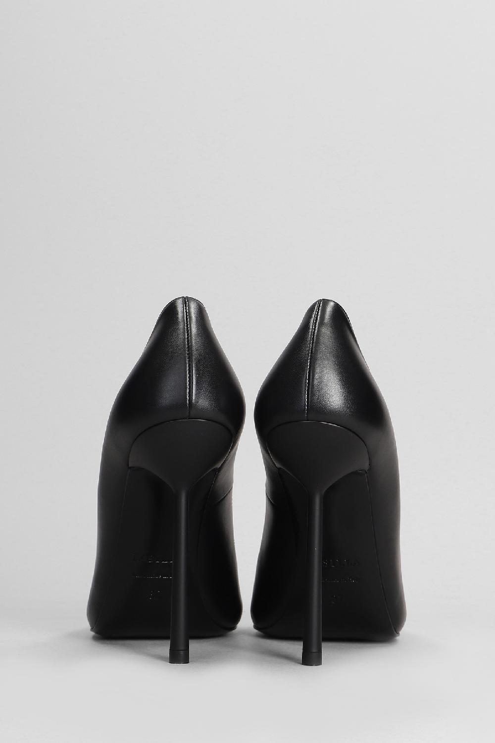Deliberti Le Silla Decollete Bella In Pelle Nera Cod. 405396 - Deliberti The Luxury Shopping