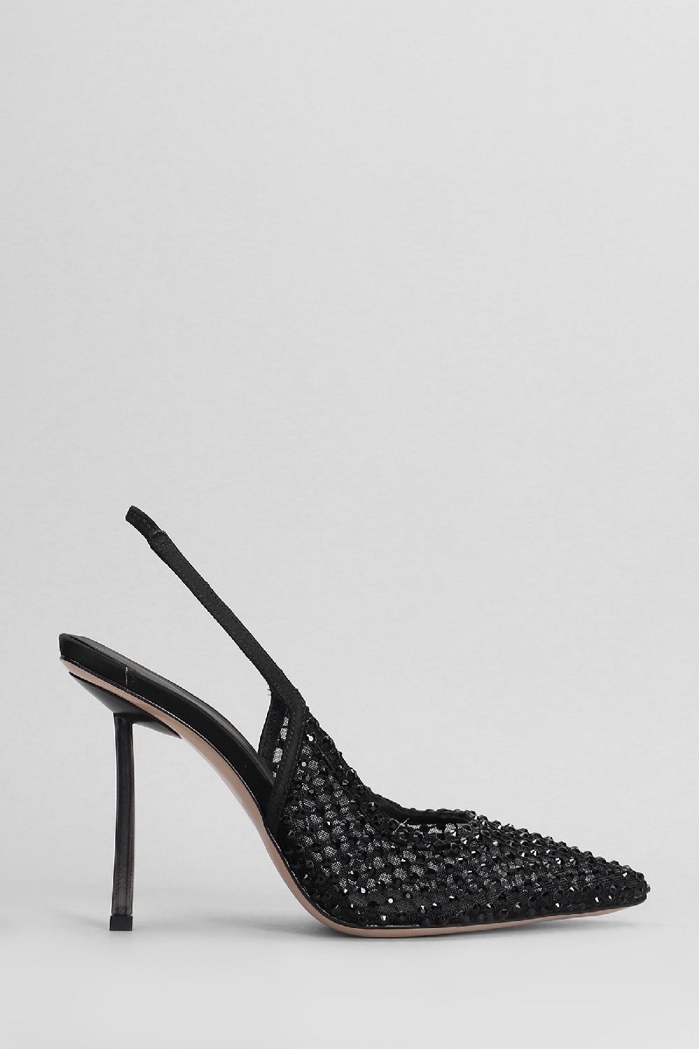 Deliberti Le Silla Decollete gilda in raso nero cod. 405392 - Deliberti The Luxury Shopping
