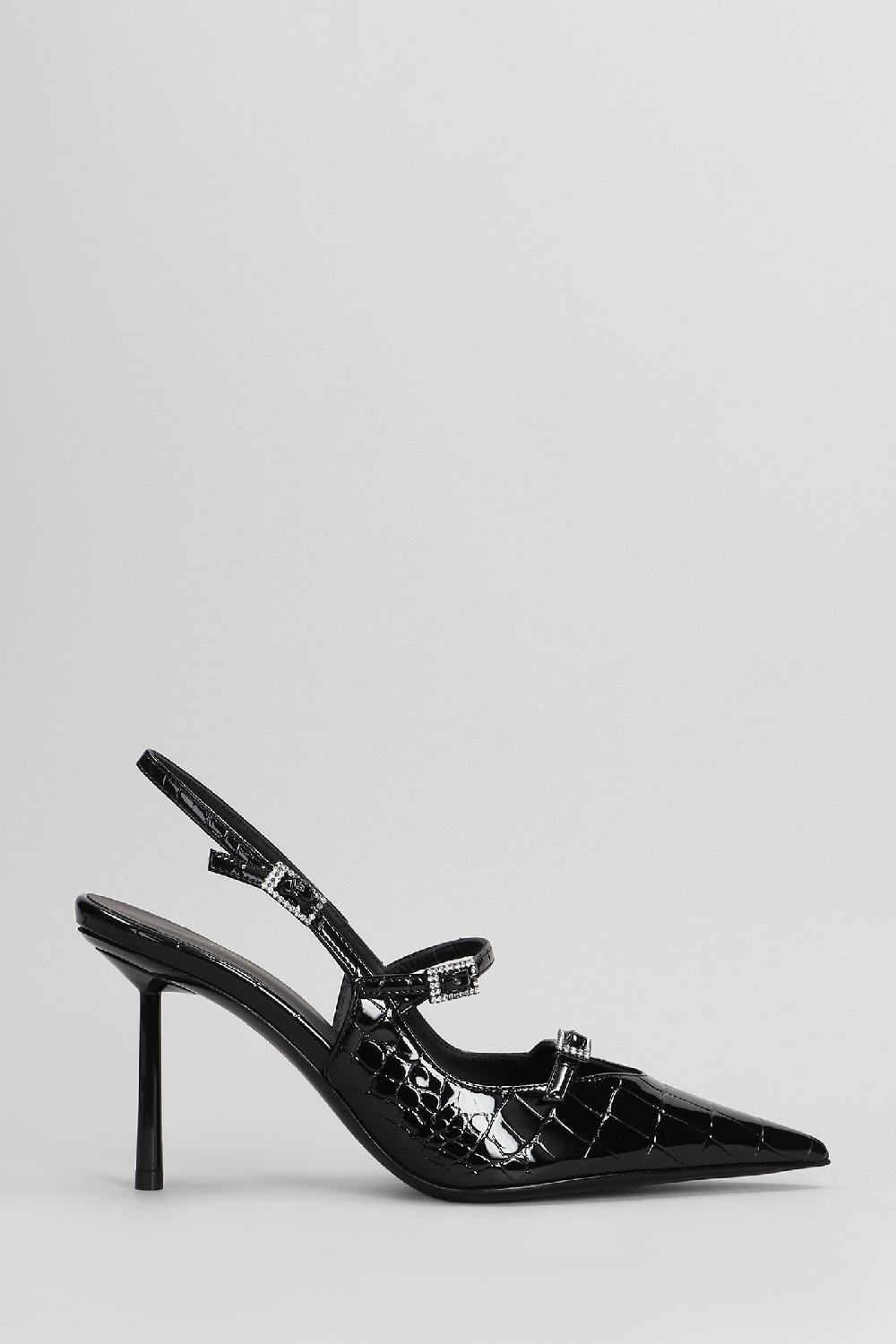 Deliberti Le Silla Decollete morgana in pelle nera cod. 405395 - Deliberti The Luxury Shopping