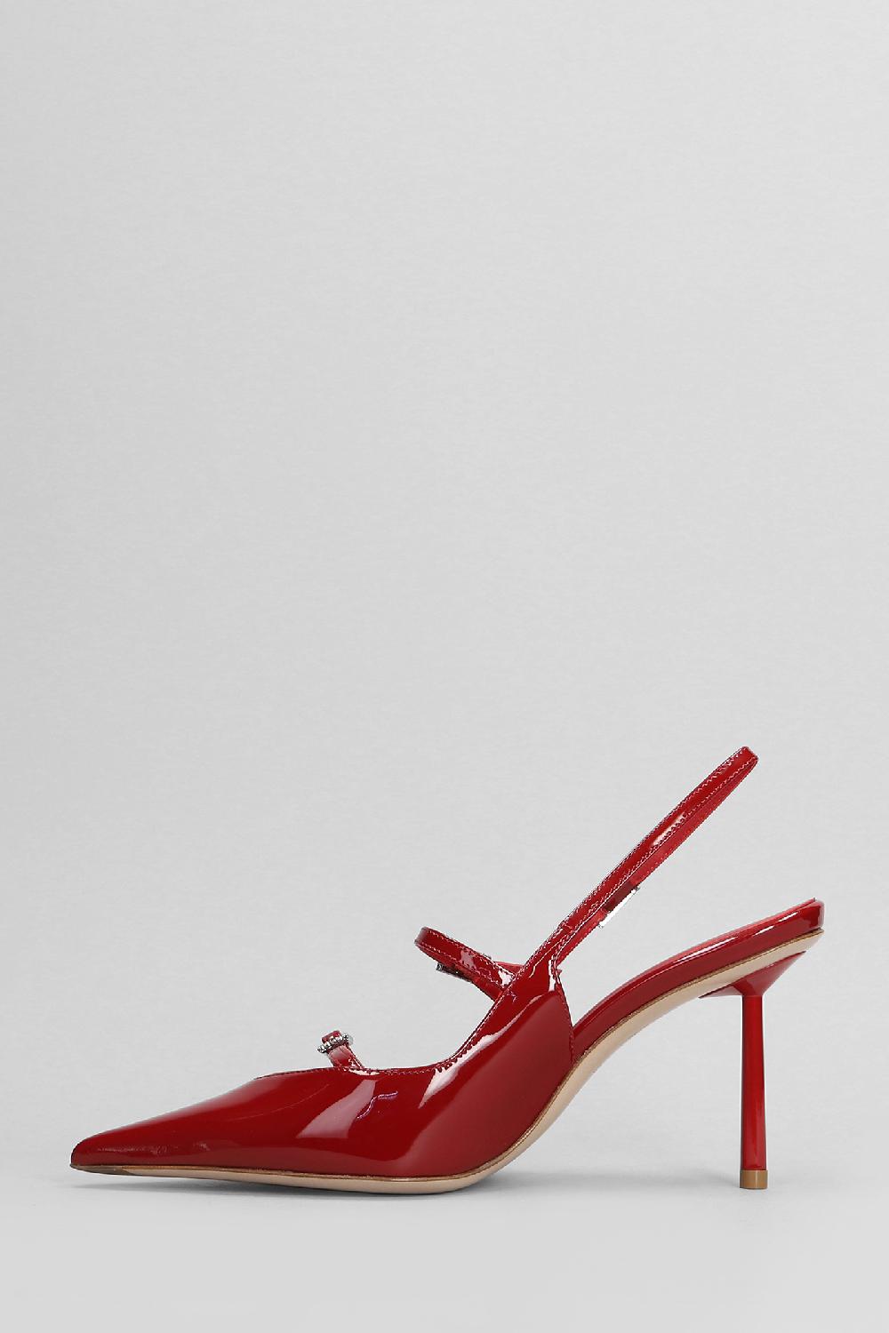 Deliberti Le Silla Decollete Morgana In Vernice Rossa Cod. 405397 - Deliberti The Luxury Shopping