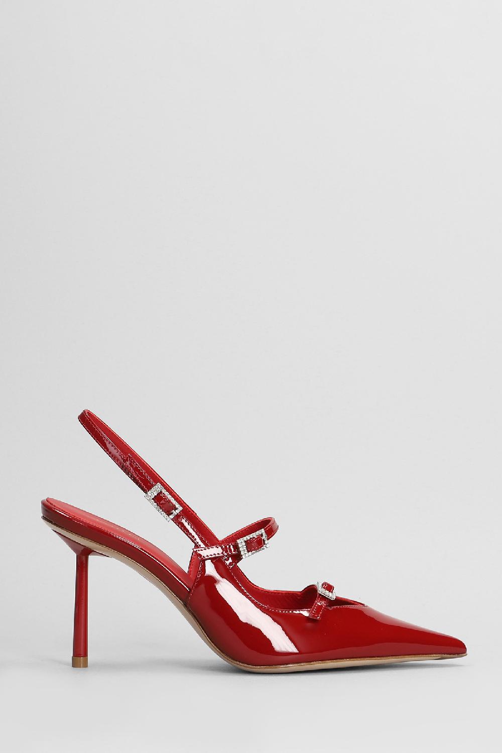 Deliberti Le Silla Decollete morgana in vernice rossa cod. 405397 - Deliberti The Luxury Shopping