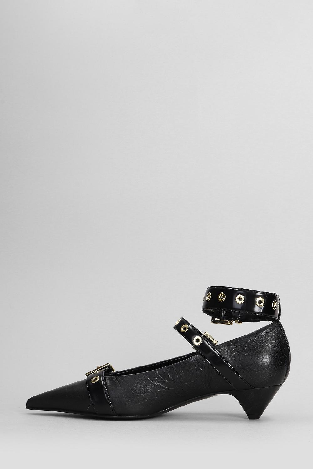 Deliberti Lella Baldi Decollete In Pelle Nera Cod. 407761 - Deliberti The Luxury Shopping