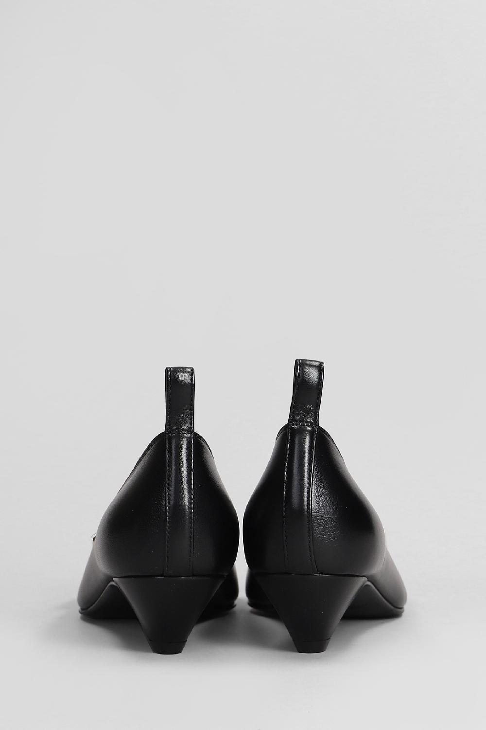 Deliberti Lella Baldi Decollete In Pelle Nera Cod. 407762 - Deliberti The Luxury Shopping