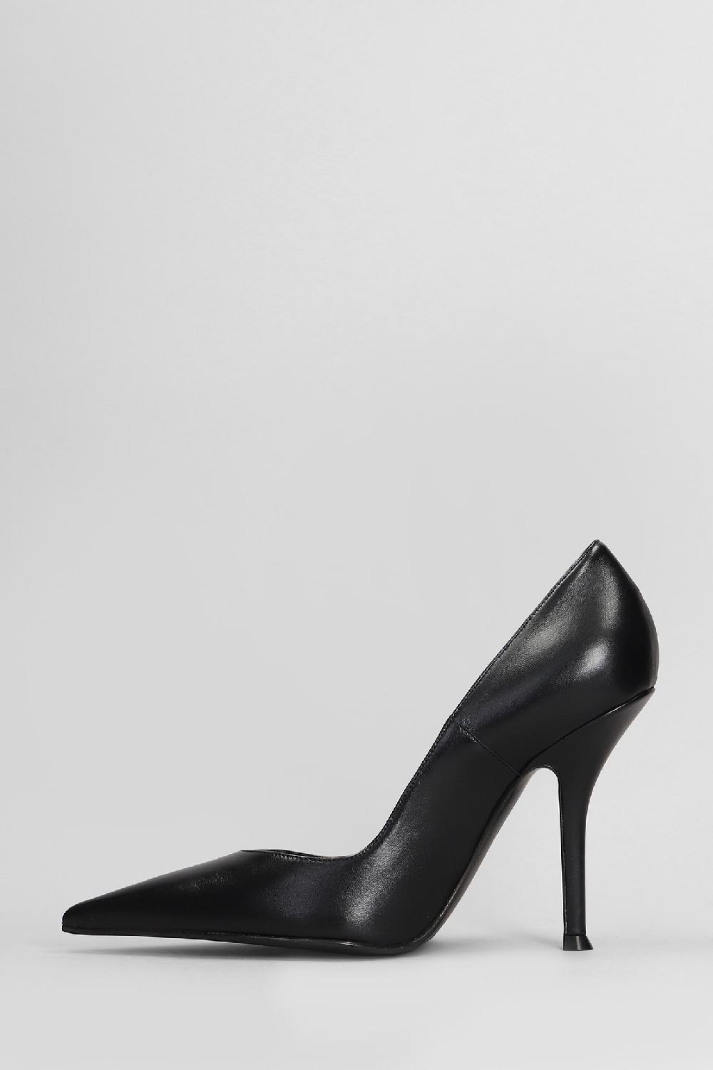 Deliberti Lella Baldi Decollete In Pelle Nera Cod. 407766 - Deliberti The Luxury Shopping