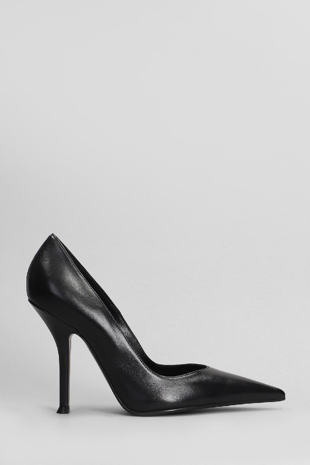 Deliberti Lella Baldi Decollete in pelle nera cod. 407766 - Deliberti The Luxury Shopping