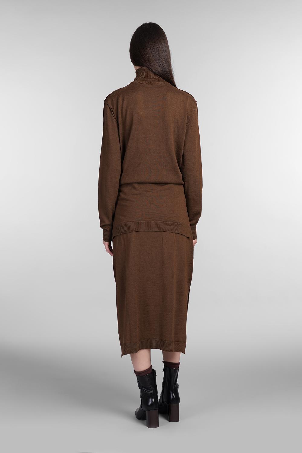 Deliberti LEMAIRE Abito In Lana Marrone Cod. 404526 - Deliberti The Luxury Shopping